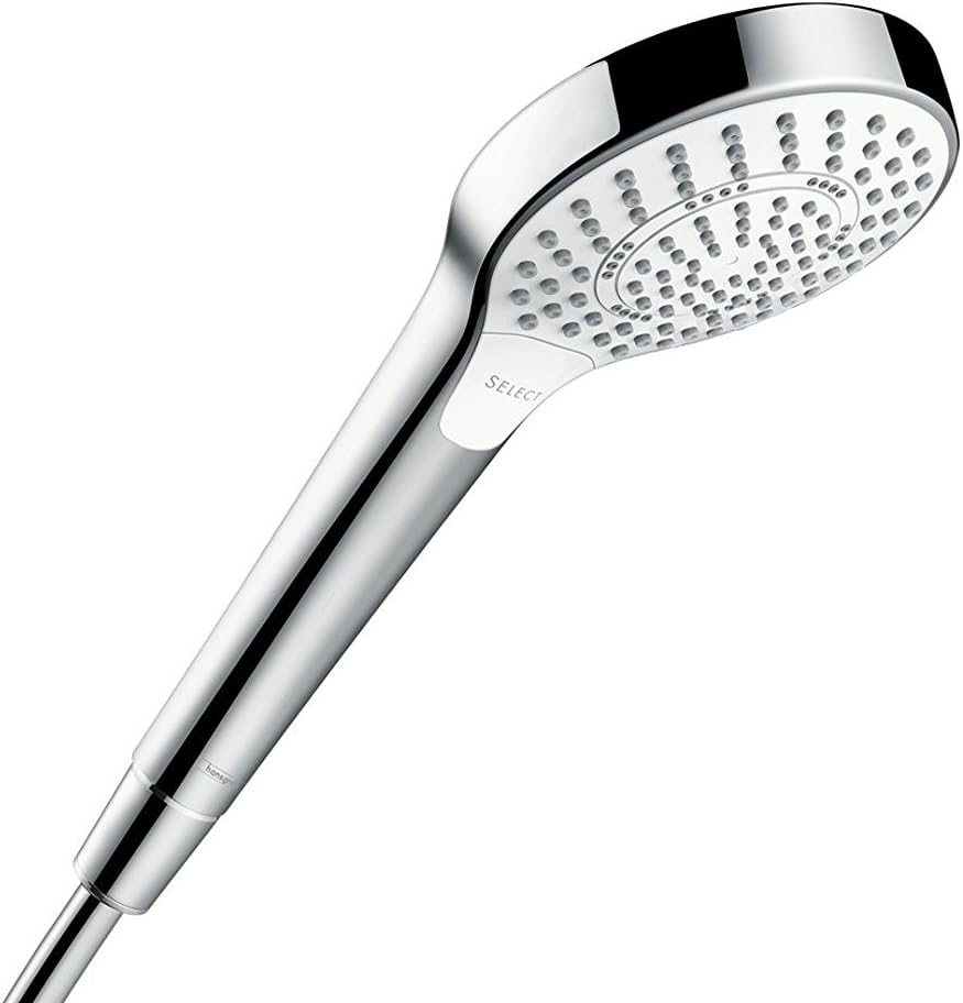 hansgrohe Croma Select 280 Air wassersparendes Reno Duschsystem, 4 Strahlarten, Chrom mit