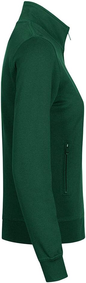 EXCD Sweatjacke Damen, Waldgrün, S