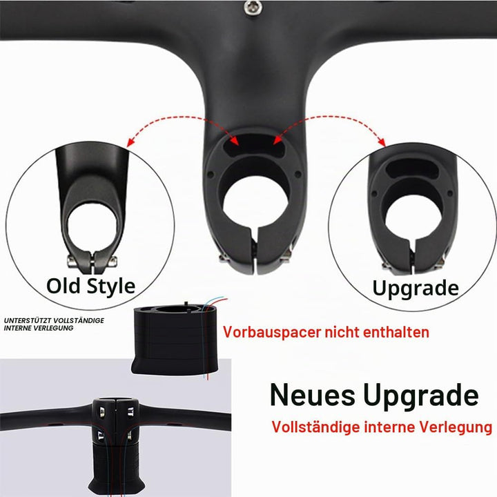 RXL SL lenker rennrad carbon1-1/8" Integrierte Carbon Lenker internes Routing fahrradlenker carbon r