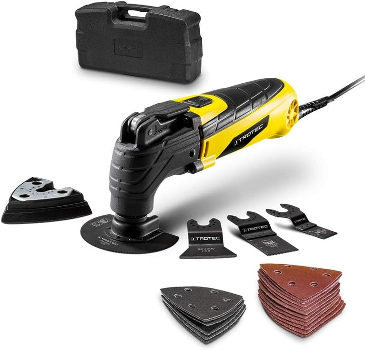 TROTEC Multitool PMTS 10-230V – Multifunktionswerkzeug mit Schnellspannsystem 300W Motor, elektrisch