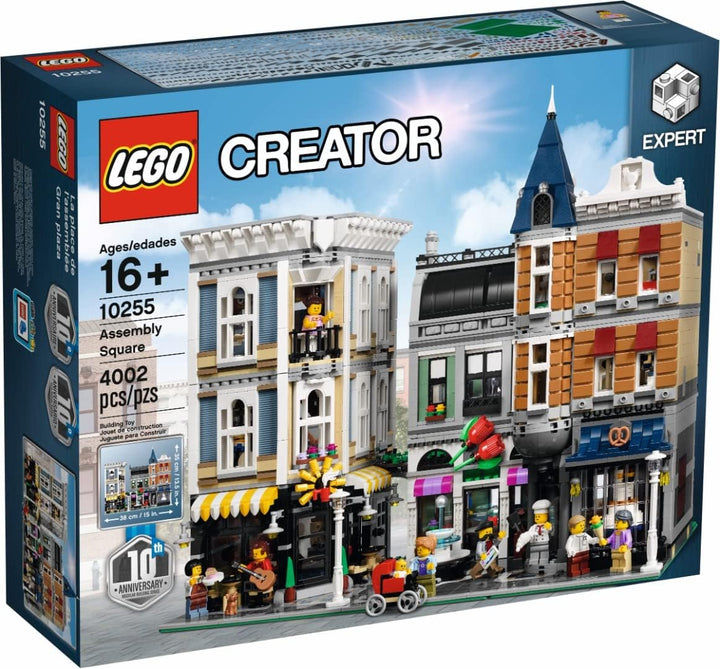 Lichtsatz für den Creator-Experten Die Montage-Square-Bausteine-Modell -Kompatible mit Lego 10255 (n