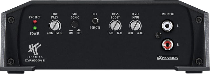 HiFonics ZXR1000/1E - 1-Kanal Class D Premium Digital Compact Verstärker mit 1000 Watt RMS | aus der