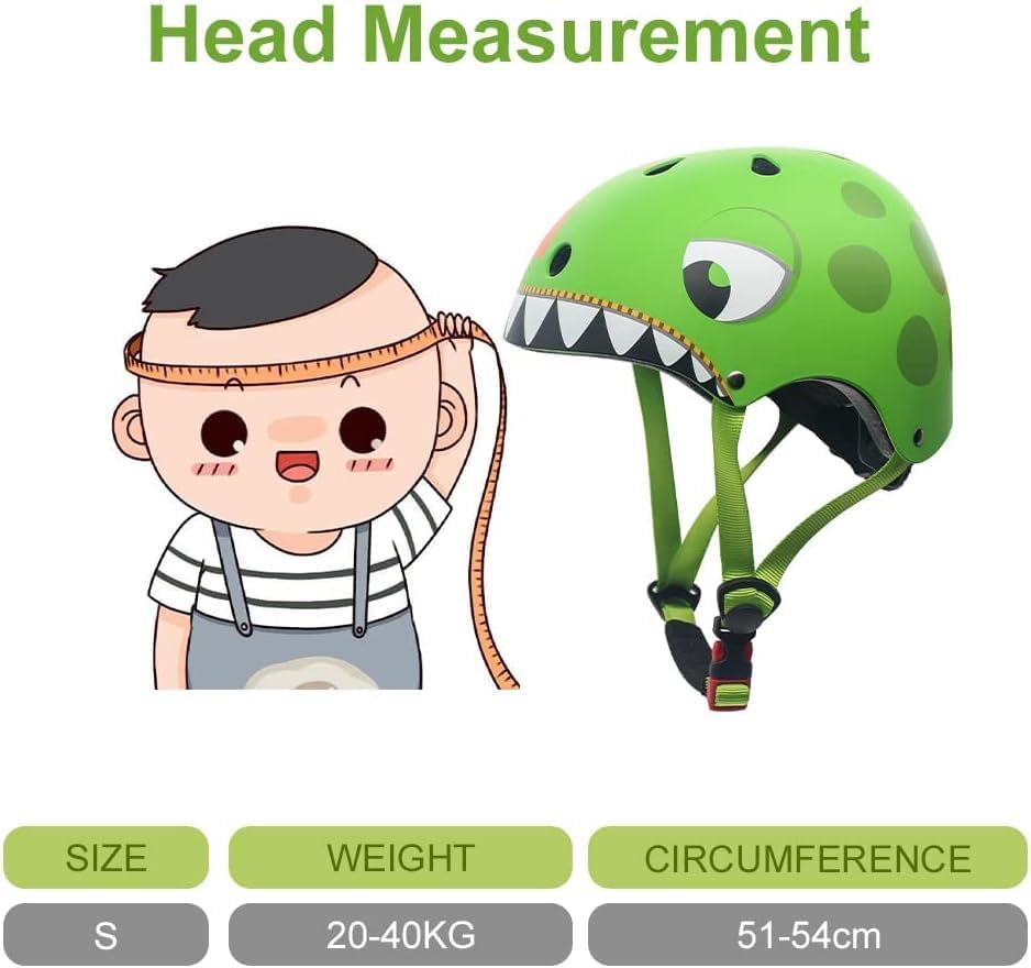 XIAPIA Kinderhelm 2-5 Jahre leicht Fahrradhelm Verstellbar Skaterhelm für Laufrad Motorrad, Kinder C
