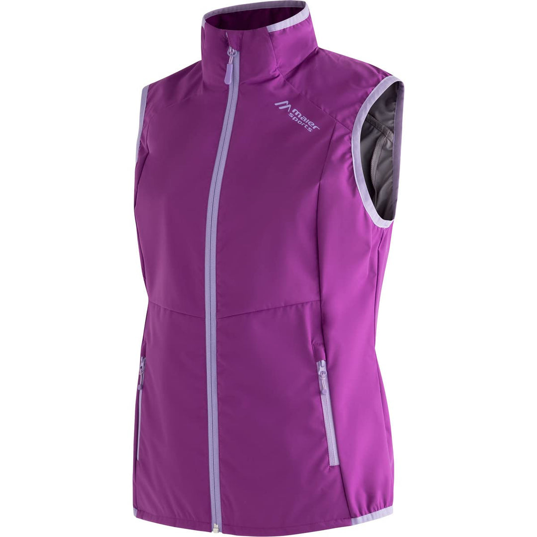 Maier Sports Damen Brims Weste Outdoorweste candied heather-amethyst 38, candied heather-amethyst 38