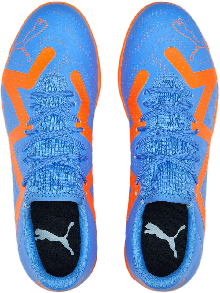PUMA Herren Future Play TtFussballschuh 39 EU Blue Glimmer Puma White Ultra Orange, 39 EU Blue Glimm