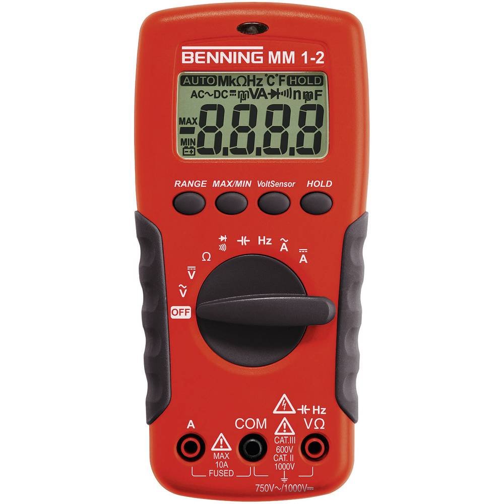 Benning MM 1-2 Digital-Multimeter Single, Single