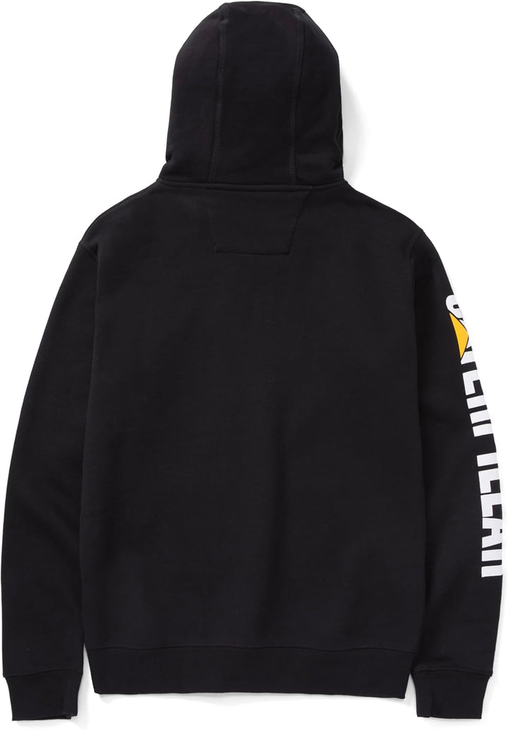 CAT Herren Caterpillar Full Zip Hooded Sweatshirt Sweatshirt (1er Pack) L Schwarz, L Schwarz