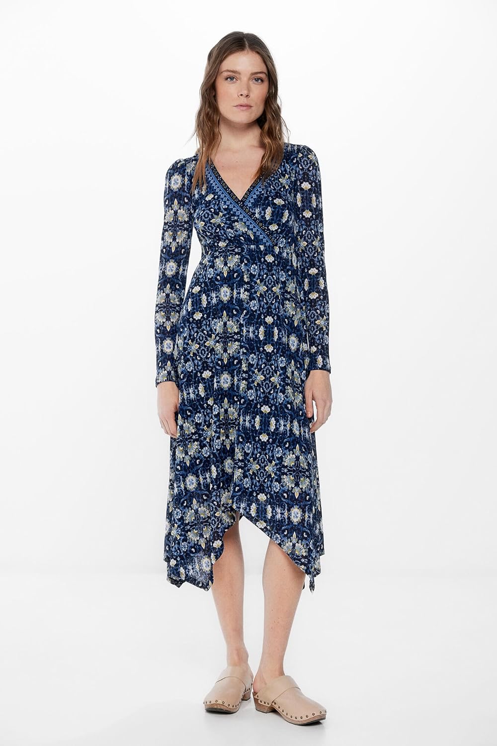 Springfield Damen Modern Kleid (1er Pack) M Medium_blue, M Medium_blue