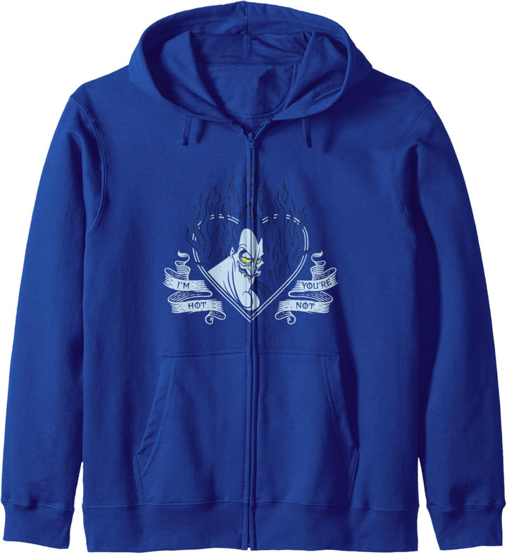 Disney Villains Valentines Hades I'm Hot You're Not Kapuzenjacke