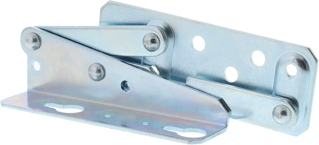 ToniTec 2x Klappenbeschlag Klappscharnier Truhenbeschlag Klappbeschlag ohne Feder, ohne Feder