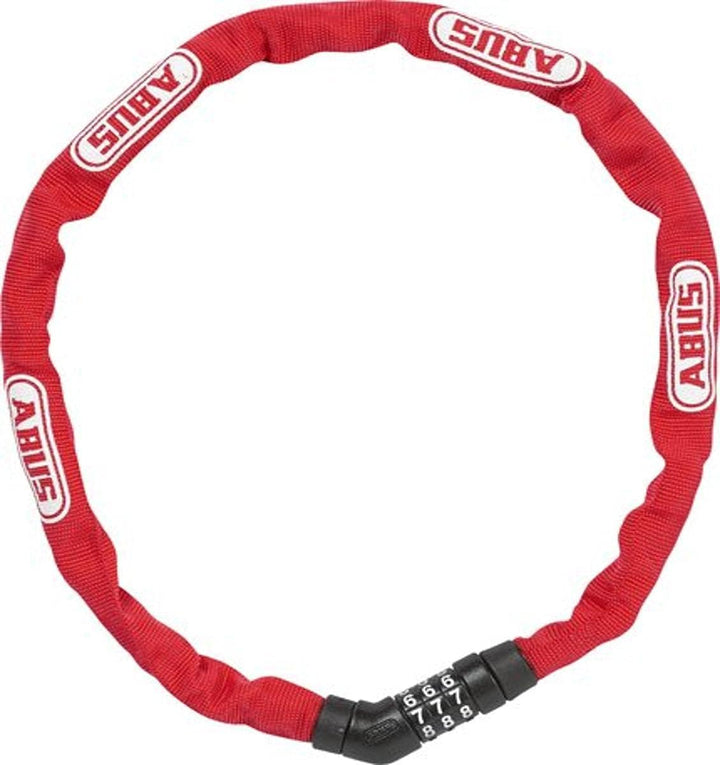 ABUS Kettenschloss Steel-O-Chain 4804C – Zahlenschloss aus Spezialstahl – ABUS-Sicherheitslevel 3 Ro