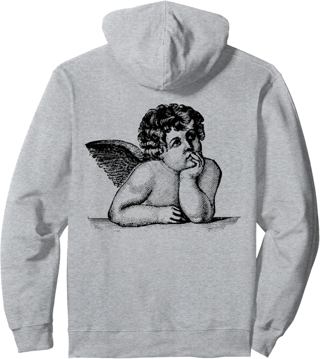 Engel Raphael Künstler Amor Putten Valentinstag Sixtinische Pullover Hoodie