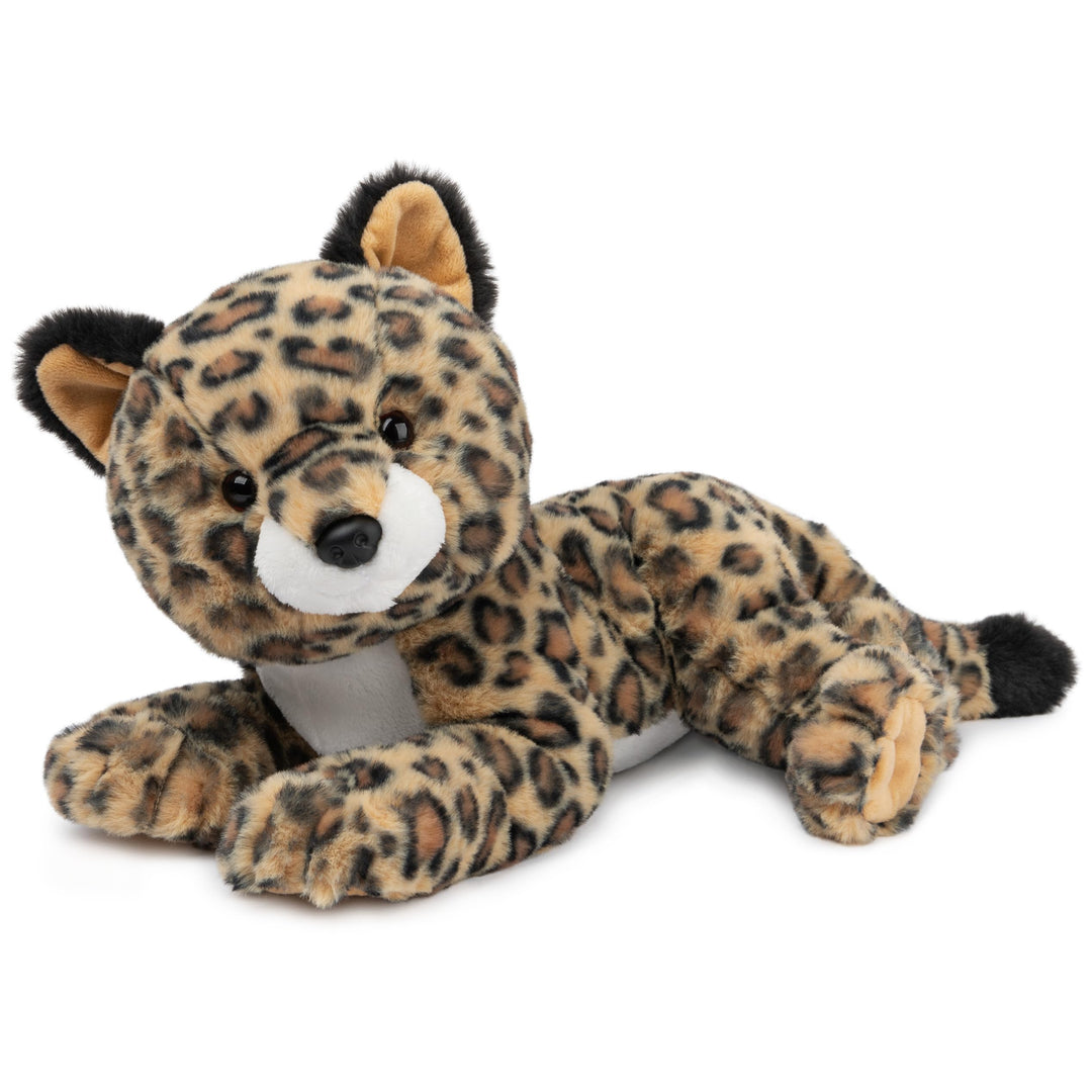 GUND Banks Leopard Plüsch, Premium Stofftier ab 1 Jahren, braun/weiss, 30,5 cm Leopard 30,5 Cm, Leop