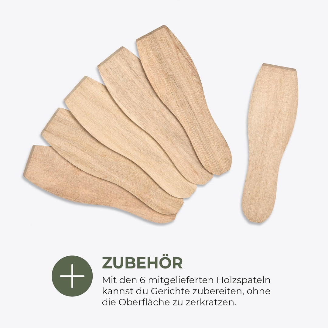 Bourgini Elements - Grillplatte - Grillplatte - PFAS Freie Keramikbeschichtung - 46 x 26 cm - GRS ze