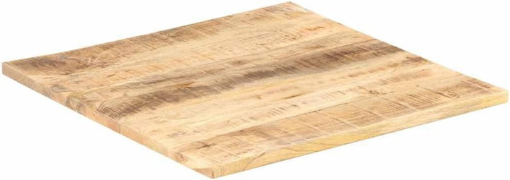 vidaXL Mangoholz Massiv Tischplatte Massivholzplatte Holzplatte Ersatztischplatte Holz Platte für Es