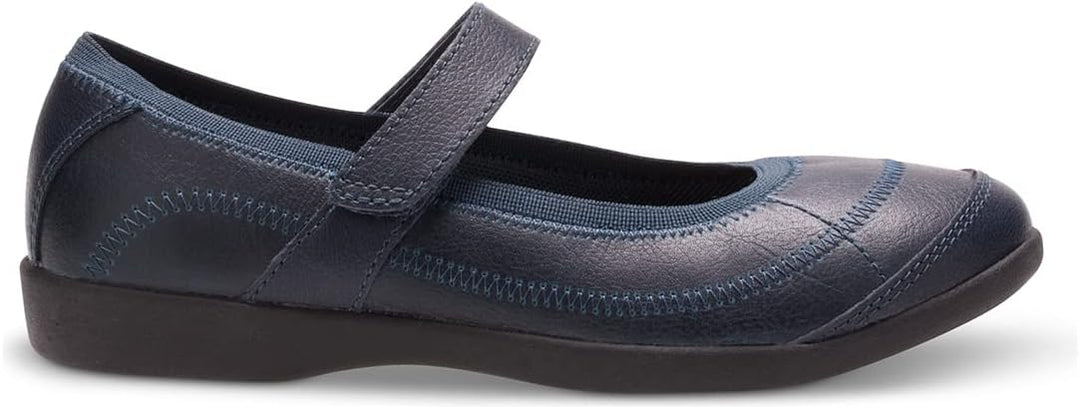 Hush Puppies Unisex-Kinder Reese Mary Jane Schuh 27 EU Marineblau, 27 EU Marineblau
