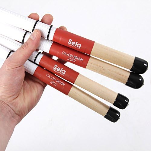 Sela SE 035 Cajon Brush 180 für Cajons, Percussion Instrumente und Schlagzeug, Cajon Zubehör, Drum S