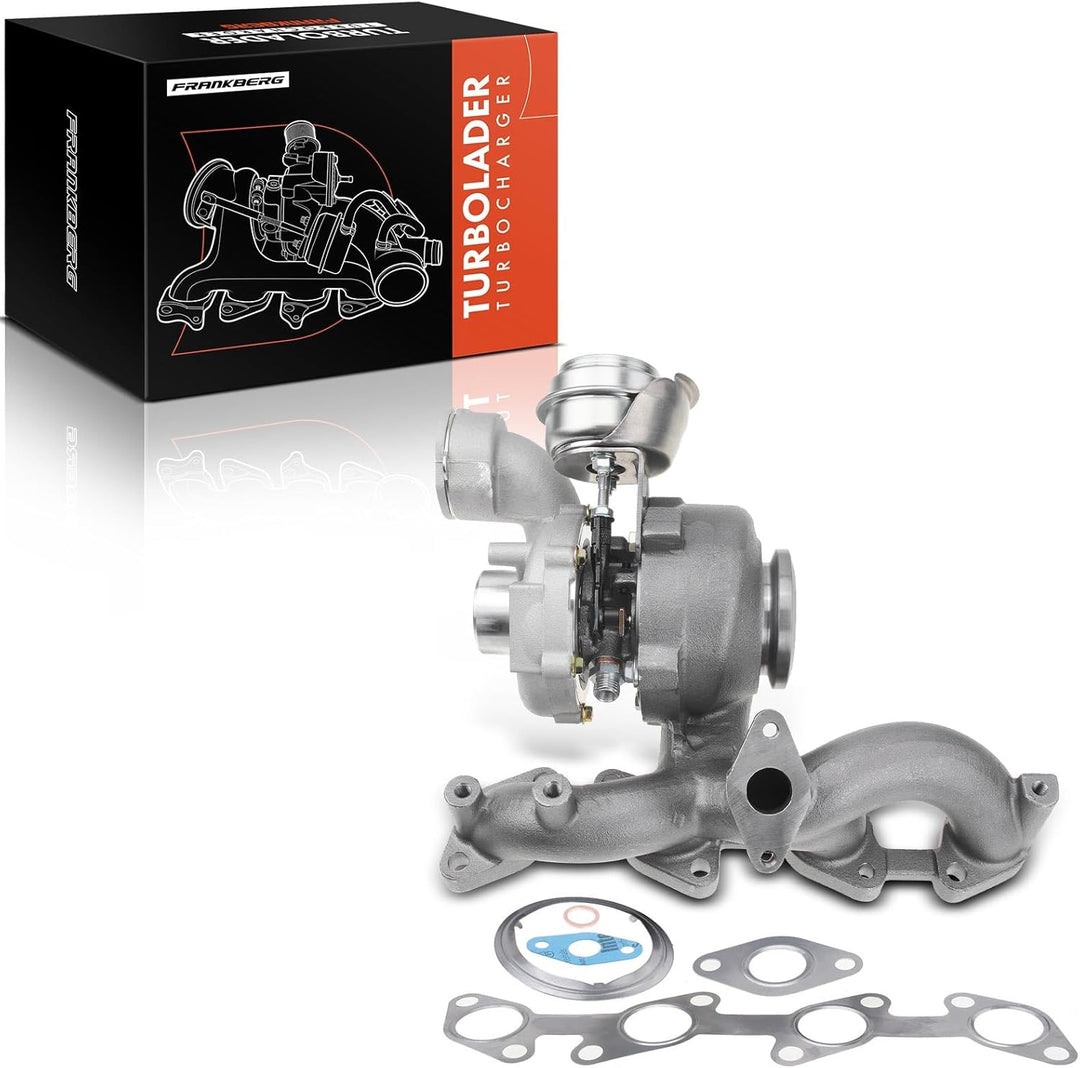 Frankberg Turbolader Kompatibel mit A3 8P1 8P7 8PA 2.0L 2003-2013 Altea 5P1 5P5 5P8 2.0L 2004-2009 L