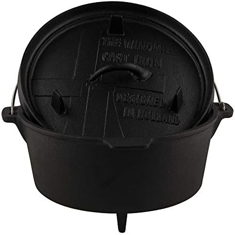 The Windmill Dutch Oven 4,5Qt Starter Set in Transportkiste