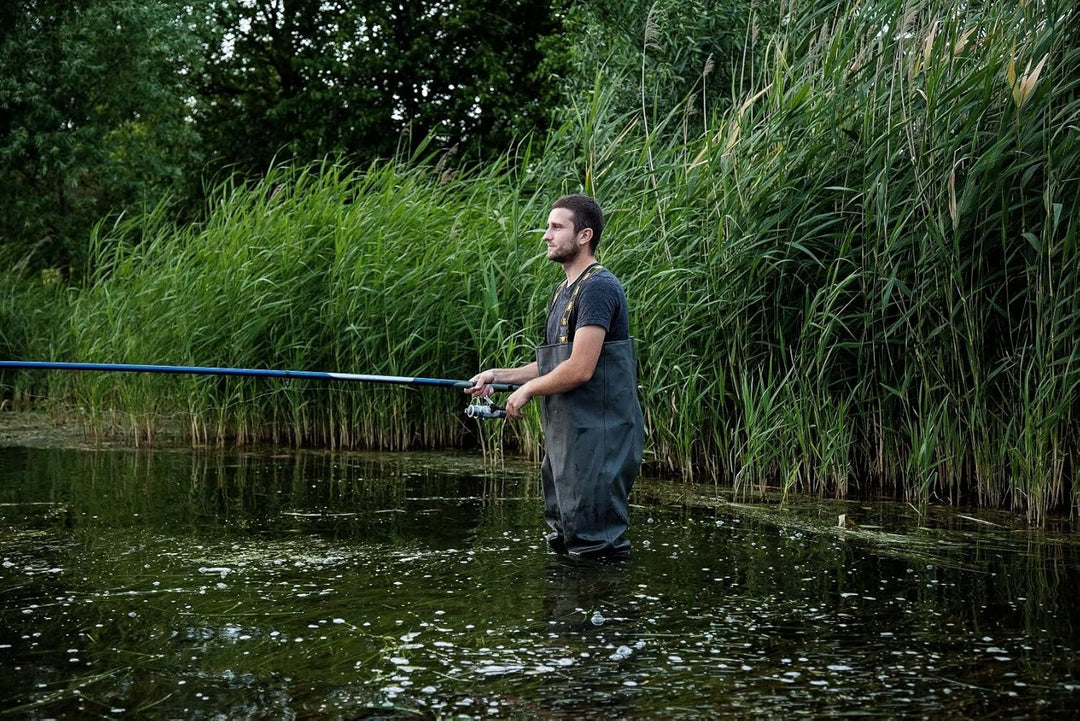 Wathose Hosenträger Prämie Waders verstellbare Hochwasserhose wasserdicht Hose Regenhose Angeln mit