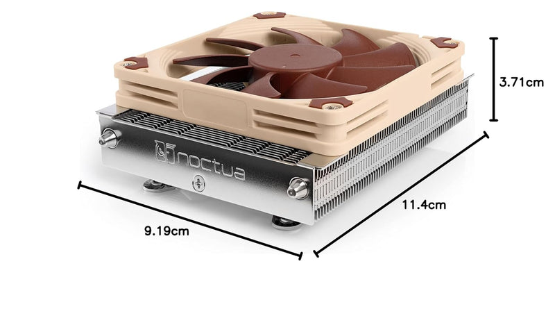 Noctua NH-L9a-AM5, Premium Low-Profile Kühler für AMD AM5 (Braun)