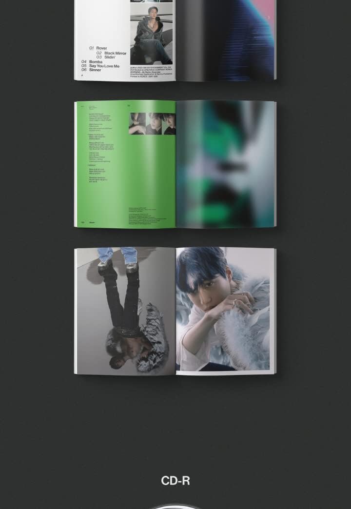 EXO KAI Rover 3rd Mini Album CD+POB+Booklet+Photocard+Tracking Sealed (Photo Book SET(Ver.1+Ver.2)),