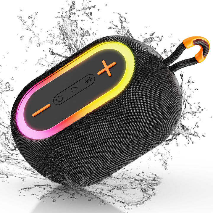 JYX Bluetooth Lautsprecher, 45W Tragbarer Party Lautsprecher mit Bluetooth 5.4, IPX7 Wasserdicht, TW