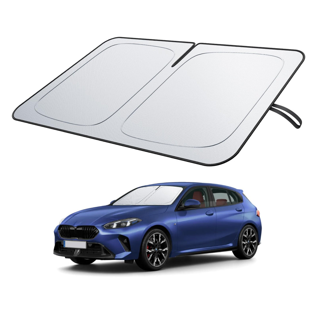 BIXUAN Frontscheiben-Sonnenschutz kompatibel mit BMW 1er F70 2025 2026 2027 Auto Sonnenschutz Abdeck