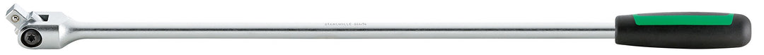 STAHLWILLE 504-2K/24 l 1/2" Gelenkgriff l Länge 610 mm l schwenkbarer Vierkant l robust & bruchsiche