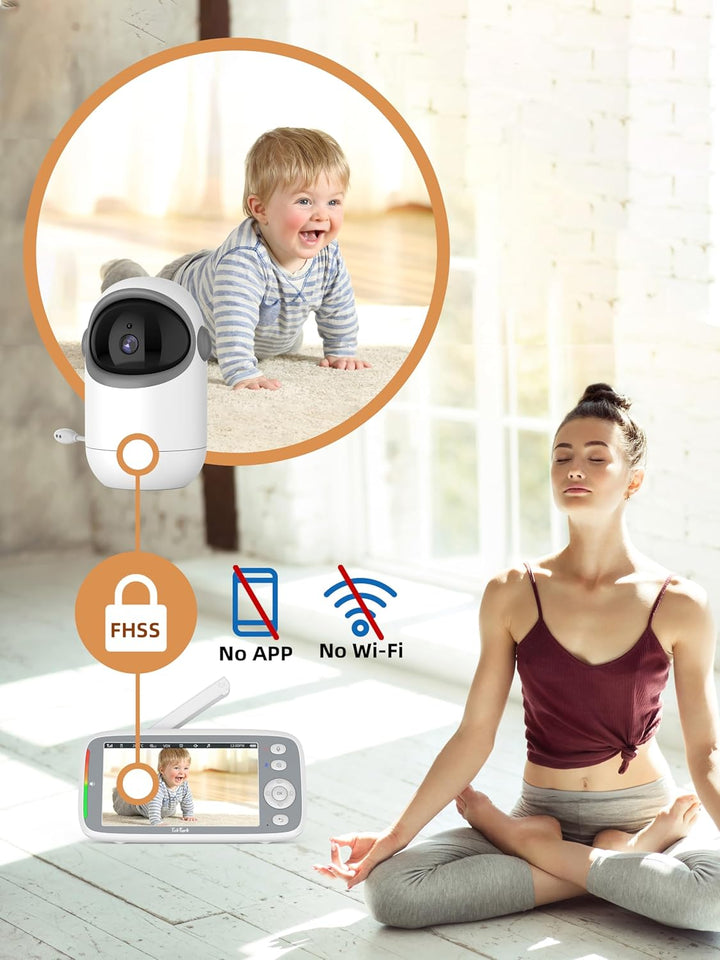 TakTark Babyphone mit Kamera, 5&