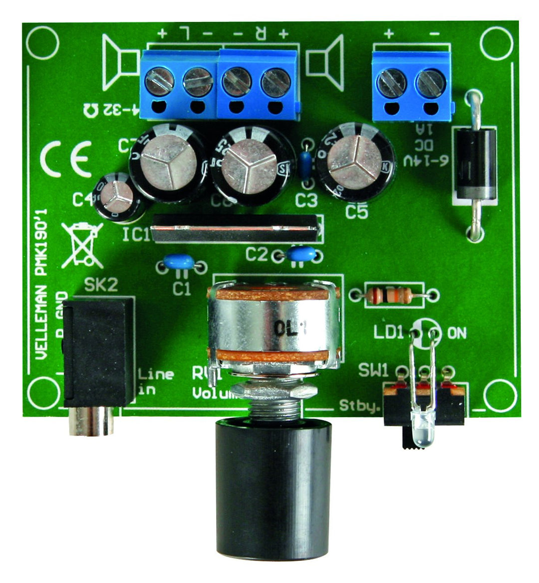 VELLEMAN - MK190 Minikits Verstärker für MP3-Player 148169