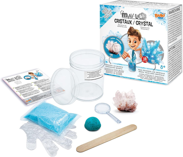 BUKI 3006BLU - Mini Lab Kristalle - Blau