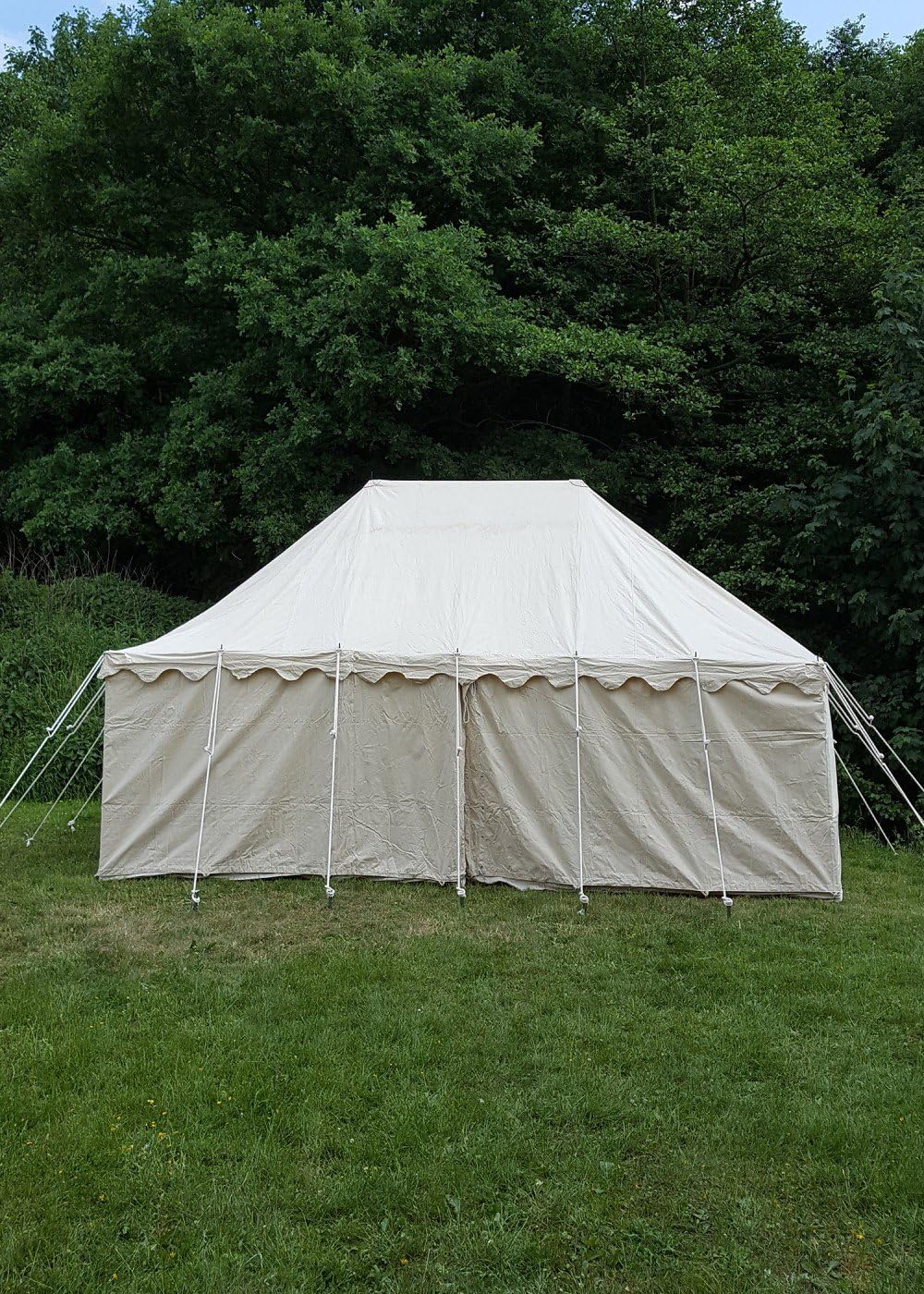 Ritterzelt Markward, 6 x 4 m, 425 GMS, Natur