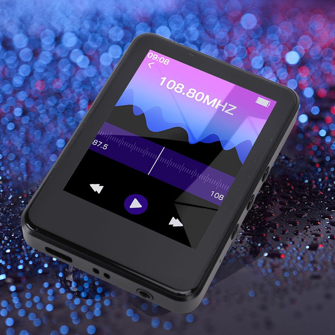 Garsent MP4 -Player, Bluetooth HD Touchscreen Music Player mit Kamera -Videobild Radio Electronic La
