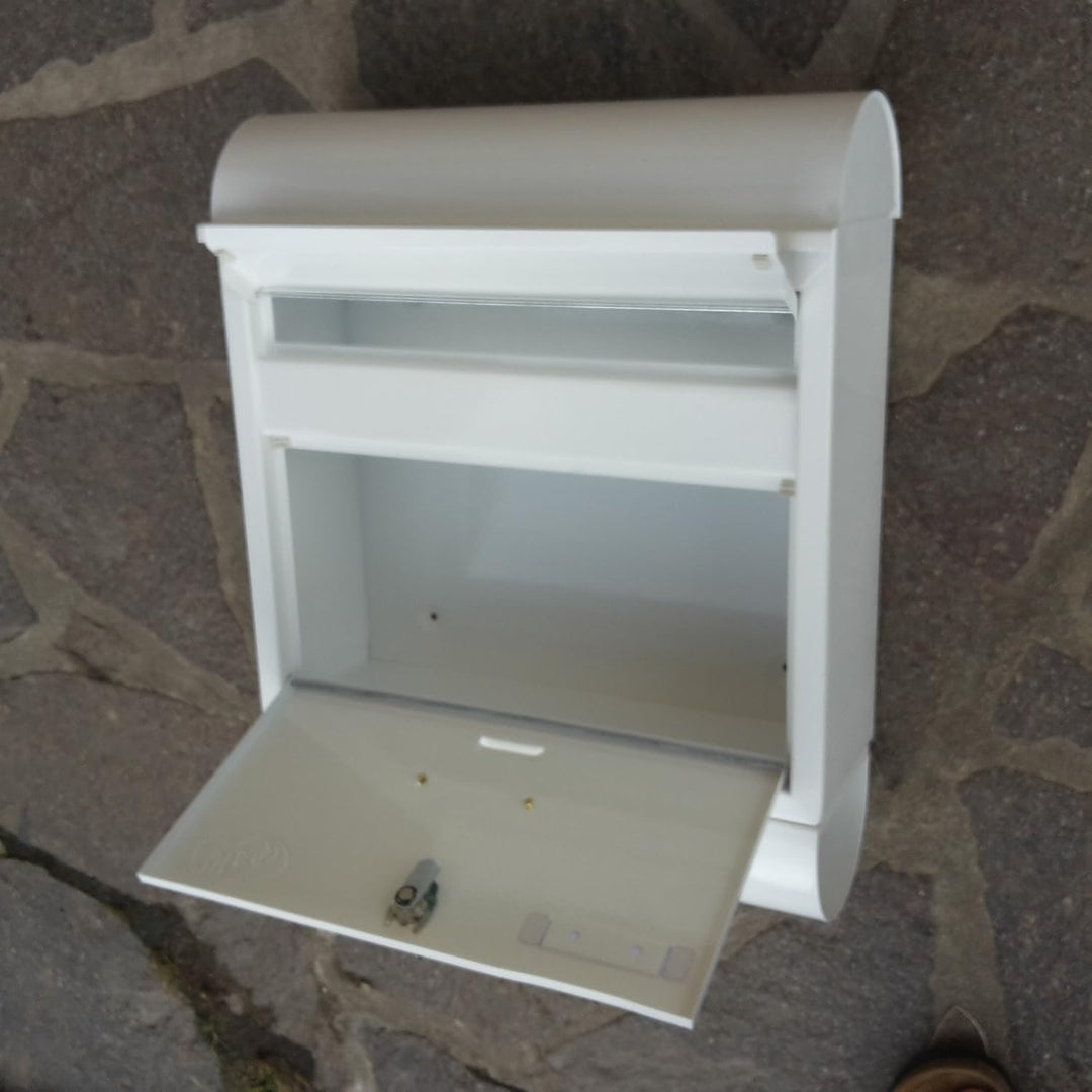 Stabiler Briefkasten, Modell Runddach Premium-Qualität, mit Schutzlackierung Verschiedene Modelle XX