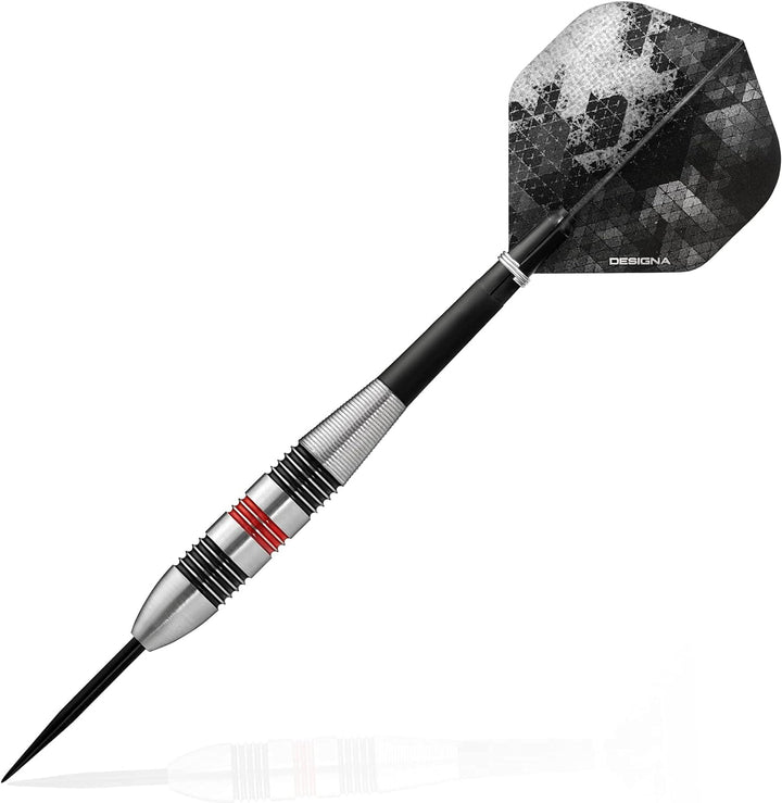 Designa Meteors 90 V2 Dartpfeile | M2 | Standard & Personalisierte Ringstahlspitze | 34g-36g-38g 85