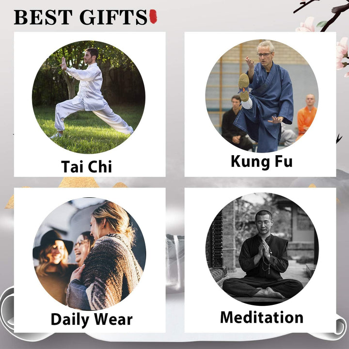 BBLAC 2KEY Kampfsportbekleidung | Traditionelle chinesische Uniformen für Tai Chi und Wing Chun | Un
