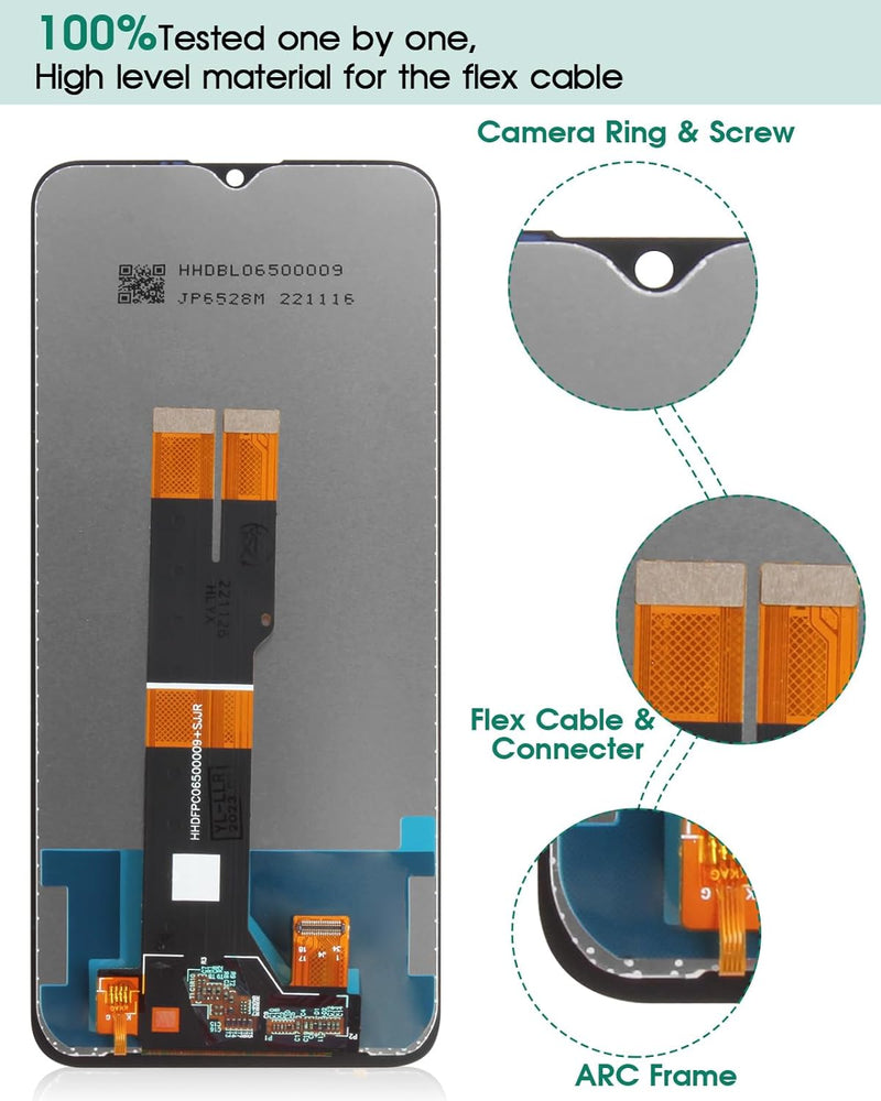 Für Nokia G10 LCD Bildschirm Für Nokia G20 Bildschirm Ersatz TA-1334 Display Touch TA-1336 Digitizer