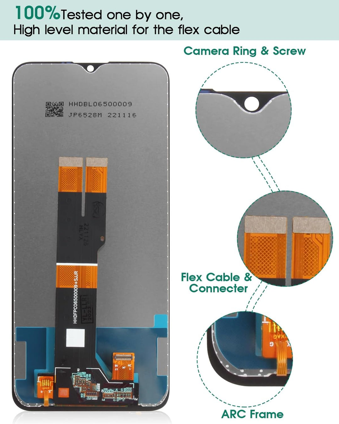 Für Nokia G10 LCD Bildschirm Für Nokia G20 Bildschirm Ersatz TA-1334 Display Touch TA-1336 Digitizer