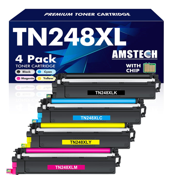 MFC-L3760CDW TN248XL TN248 TN-248 Toner: Kompatible für Brother MFC-L3740CDW TN-248XL TN 248XL DCP-L