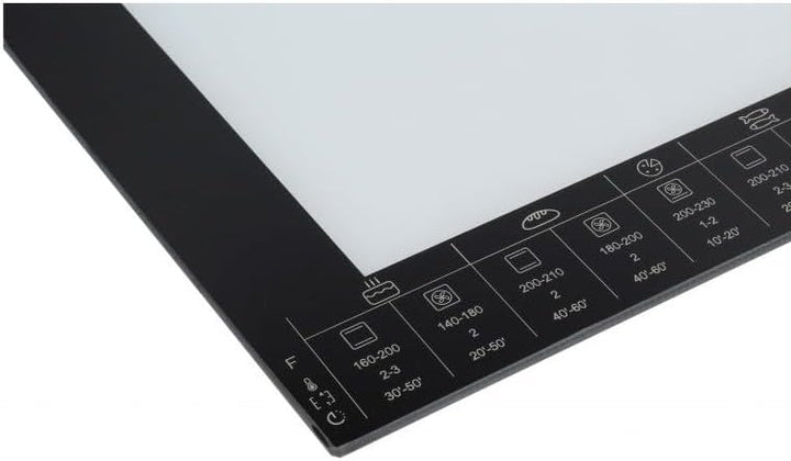 ensipart Innenscheibe für Backofentüre Ersatzglas innen kompatibel wie Amica 9085611