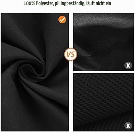 Fotografie-Hintergrund 3 x 3,6 M, Foto Hintergrund aus 100% Polyester mit 4 grosse Studio Klemmen &amp;