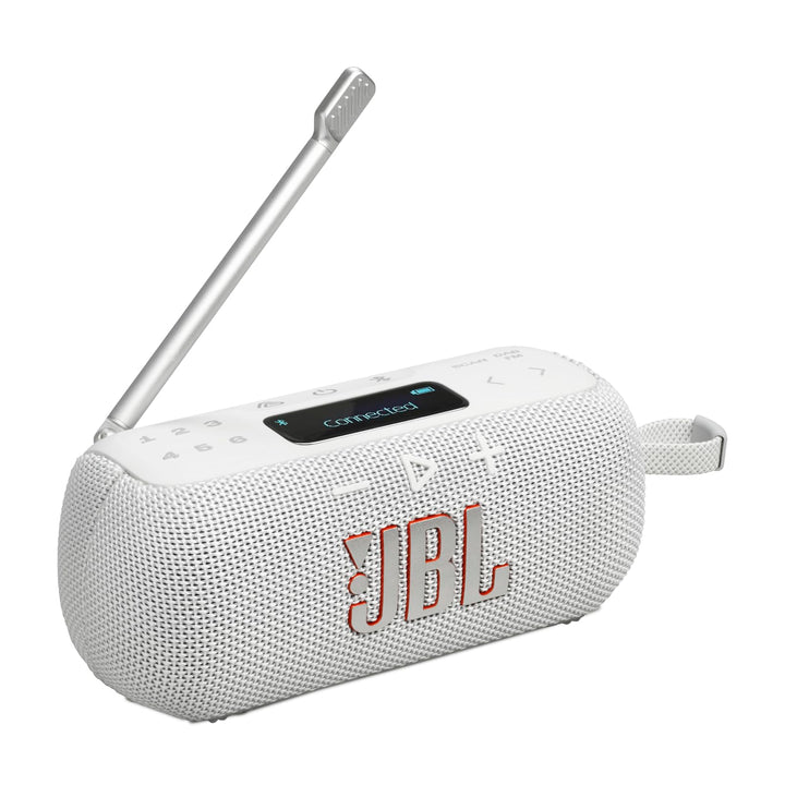 JBL Tuner 3, Tragbares DAB/DAB+/UKW Bluetooth Radio, Weiss, Weiss