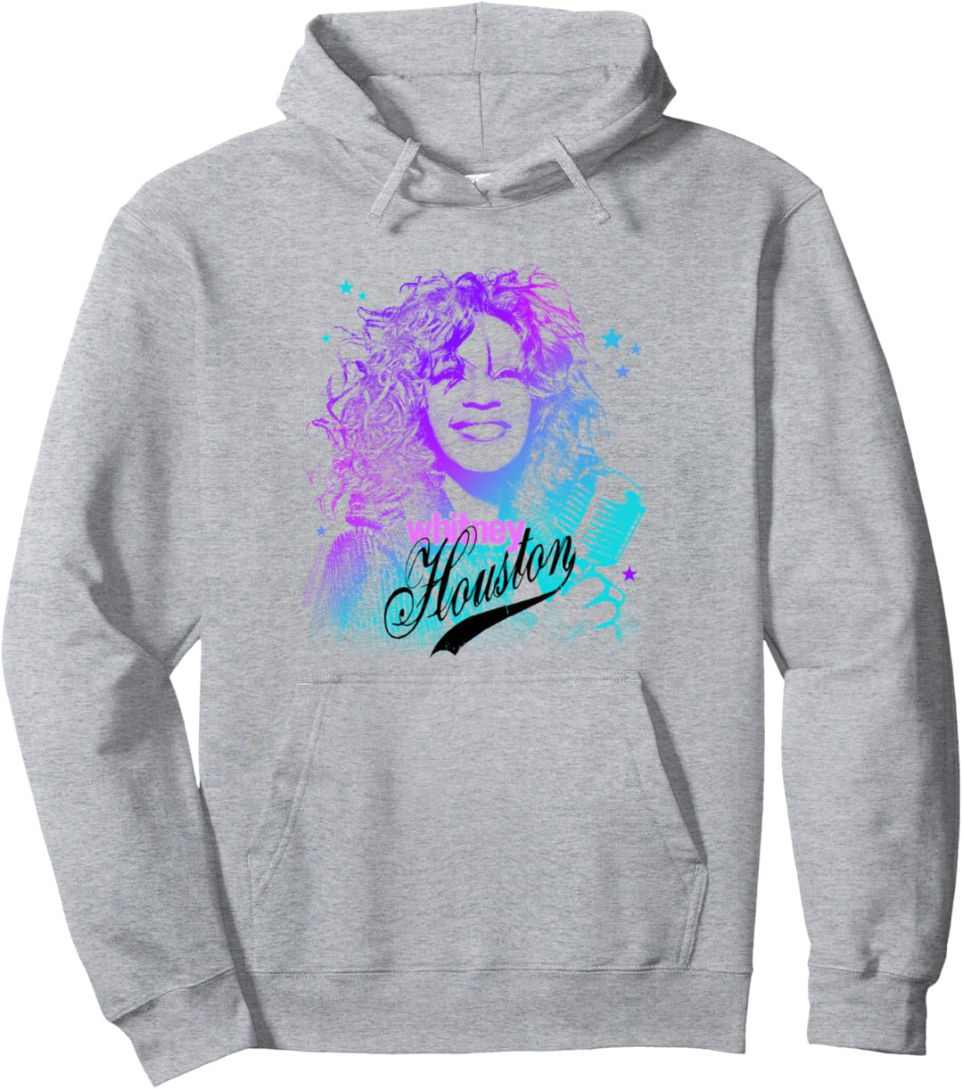 Whitney Houston Whitney Color Blend Pullover Hoodie