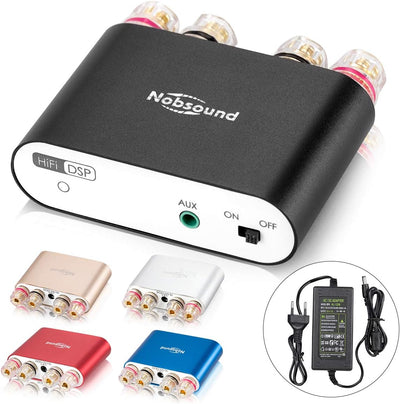 Nobsound NS-10G PRO Hi-Fi DSP 100W (50W x 2) Digital Bluetooth 5.0 Amplifier 2.0 Channel Stereo Powe