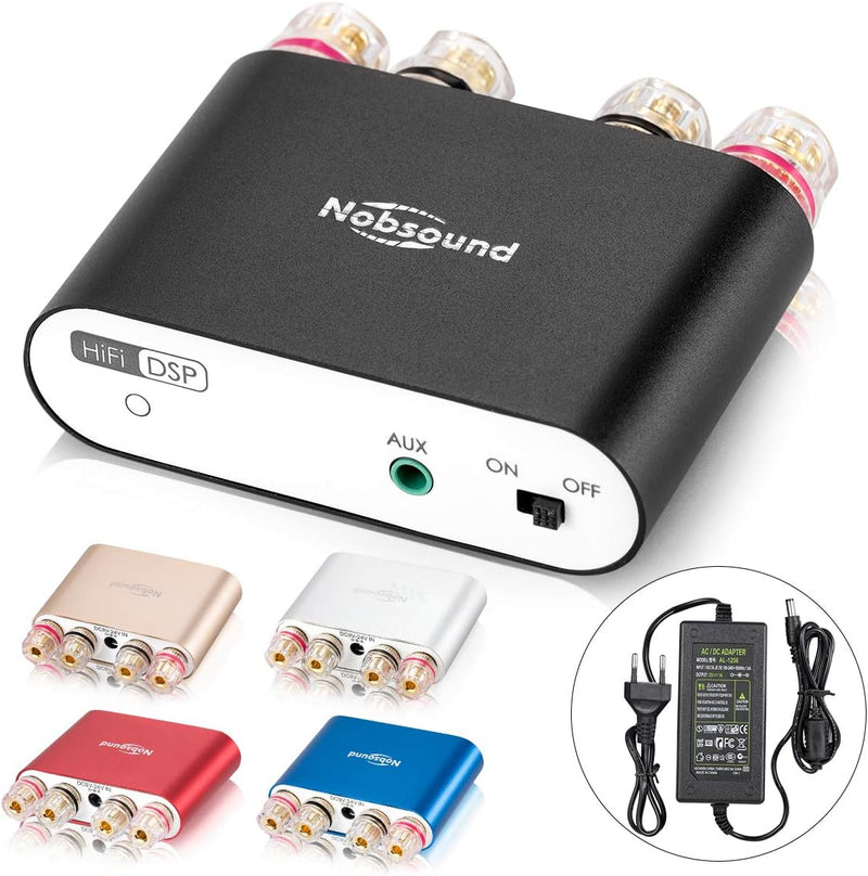 Nobsound NS-10G PRO Hi-Fi DSP 100W (50W x 2) Digital Bluetooth 5.0 Amplifier 2.0 Channel Stereo Powe