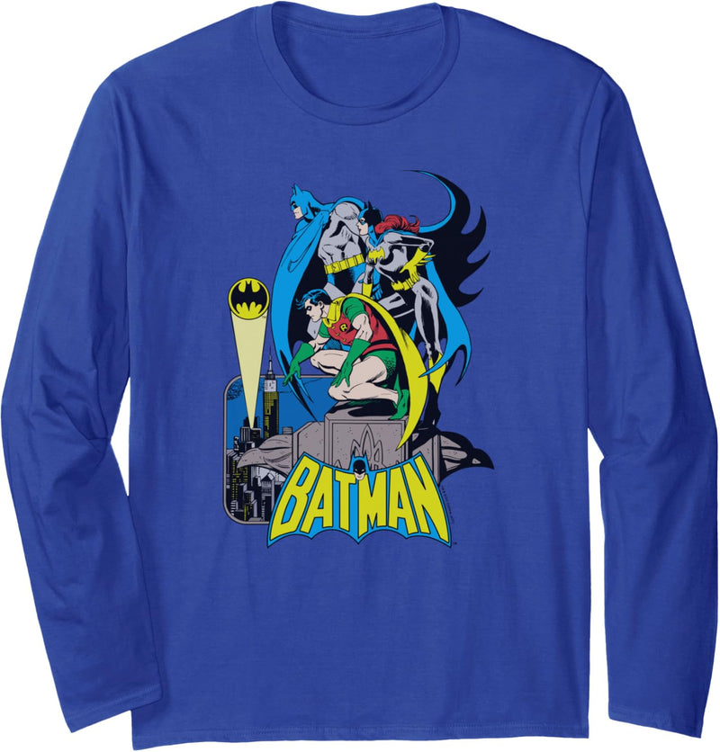 Batman Heroic Trio Langarmshirt