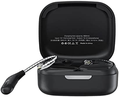 Airloop AZ09-C Bluetooth-Kabel,KZ-Upgrade-Kopfhörerkabel,Bluetooth 5.2 Kabellose Ohrbügel mit Mikrof