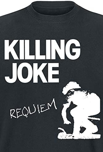 Killing Joke T Shirt Requiem Band Logo Nue offiziell Herren Schwarz, S