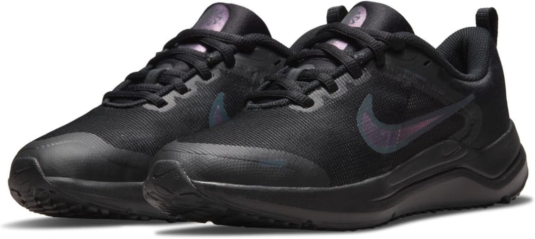 Nike Jungen Downshifter 12 Sneaker 27.5 EU Black Black Lt Smoke Grey, 27.5 EU Black Black Lt Smoke G